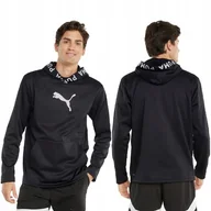 Bluzy męskie - Bluza z kapturem męska sportowa Puma Train Pwr Fleece [520893 01] WarmCELL - miniaturka - grafika 1