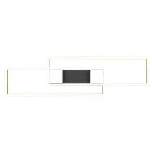 Sufitowa lampa Albany 647710480 Trio LED 37W 2700-6500K regulowany czarny złoty - Lampy sufitowe - miniaturka - grafika 1