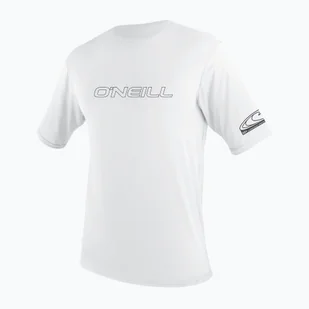 Koszulka do pływania męska O'Neill Basic Skins Sun Shirt white - Pływanie Koszulka do pływania męska O'Neill Basic Skins Sun Shirt white - Pływanie - miniaturka - grafika 1