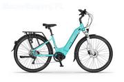 Rowery elektryczne - Ecobike D2 City Turkusowy 2023  - miniaturka - grafika 1