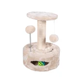 Drapaki dla kotów - Drapak dla kota 25 x 25 x 35.5 cm beżowy - miniaturka - grafika 1