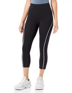 Champion Athletic C-Sport W-Cotton Lycra Capri spodnie dresowe damskie, Czarny, L - Spodnie sportowe damskie - miniaturka - grafika 1
