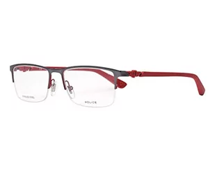 Police Unisex Pitch 1 okulary przeciwsłoneczne, metalizowane aluminium matowe cegły kolor czerwony, XL, Metalizowane aluminium - matowy cegła w kolorze czerwonym, XL - Okulary przeciwsłoneczne - miniaturka - grafika 1