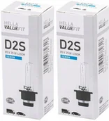 Żarówki samochodowe - 2x ŻARÓWKA ŻARNIK HELLA D2S 4300K XENON VALUE FIT - miniaturka - grafika 1