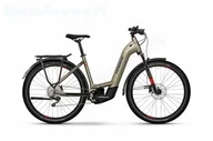 Rowery elektryczne - Haibike TREKKING 8 LOW 2024 coffee/red/blue - gloss 27,5 cala - miniaturka - grafika 1