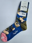 Skarpetki męskie - Kolorowe skarpety Happy Socks unisex rozmiar 41-46 (3244) - miniaturka - grafika 1