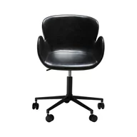 Fotele i krzesła biurowe - Czarne krzesło biurowe DAN-FORM Denmark Gaia - miniaturka - grafika 1
