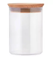 Pojemniki kuchenne - POJEMNIK KUCHENNY + POKRYWKA DREWNIANA PRACTIC 1,2 L - miniaturka - grafika 1