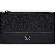 Etui na dokumenty i karty - HUGO Skórzane etui na karty Quantic_Zip - miniaturka - grafika 1