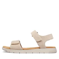 Sandały damskie - Sandały Geox D Dandra D35NNC00022C6738 Beżowy - miniaturka - grafika 1