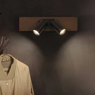 Lampy sufitowe - OSRAM Reflektor sufitowy MERCURY czarny 2-punktowy GU10-LED 927 ściemniany MERCURY, możliwość ściemniania, czarny, salon / jadalnia, metal, nowoczesny - miniaturka - grafika 1