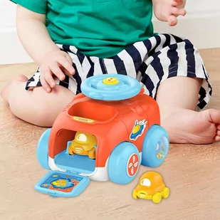 WOOPIE BABY Wyrzutnia Samochodów Auto Katapulta Zestaw - Zabawki interaktywne dla dzieci - miniaturka - grafika 2