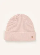 Czapki damskie - Tommy Hilfiger Kaszmirowa Czapka pink - miniaturka - grafika 1