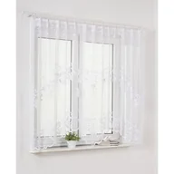 Firany - Firana żakardowa ILONA2 300 x 150 cm biały - miniaturka - grafika 1