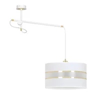 Lampy sufitowe - Emibig Korno lampa wisząca 1-punktowa biała 649/1 - miniaturka - grafika 1