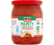 Koncentraty warzywne, przeciery - Pulpety "Wegusie" w sosie pomidorowym 430 g 1 szt. - miniaturka - grafika 1