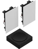 Głośniki i kolumny - Zestaw Sonos AMP — Głośniki In-Wall Sonance do Domu 125W - miniaturka - grafika 1