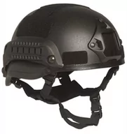 Odzież taktyczna i umundurowanie - Replika Hełmu MIL-TEC RAIL M.I.C.H. 2002 BLACK  | PayPo | GRATIS WYSYŁKA | ZWROT DO 100 DNI - miniaturka - grafika 1
