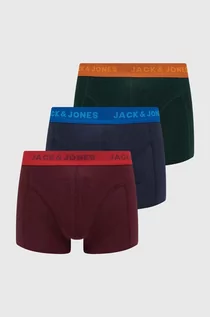 Majtki dla dzieci - Jack & Jones bokserki dziecięce 3-pack kolor zielony - grafika 1