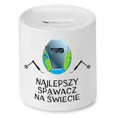 Skarbonki - SKARBONKA PREZENT DLA SPAWACZA NAJLEPSZY SPAWACZ z Nadrukiem ze Zdjęciem - miniaturka - grafika 1