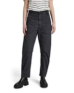 Spodnie damskie - G-STAR RAW Spodnie damskie 3D Fatigue Boyfriend, Czarny (Caviar Vintage Gd D22477-9740-d402), 28 - miniaturka - grafika 1