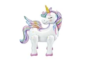 Urodziny dziecka - Balon foliowy Jednorożec - 55 x 63 cm - 1 szt. - miniaturka - grafika 1