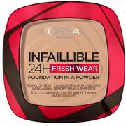 Podkłady do twarzy - Fresh L'Oreal Paris Infaillible 24H Wear Foundation In A Powder matujący podkład do w pudrze 120 Vanilla 9g 108442-uniw - miniaturka - grafika 1