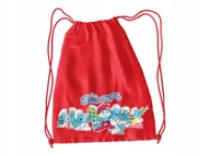 Torby szkolne - WOREK DO SZKOŁY WF/BUTY SMERFY + IMIĘ - miniaturka - grafika 1