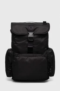 Calvin Klein Jeans plecak męski kolor czarny duży gładki - Plecaki - miniaturka - grafika 1