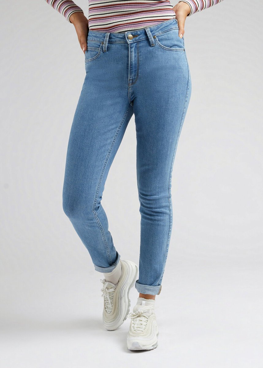 Damskie spodnie jeansowe Lee LEE SCARLETT HIGH W29 L31