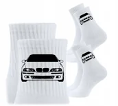 Skarpetki męskie - 3x Skarpetki Urodziny Skarpety dla kierowcy auta BMW M3 M4 M5 E60 E36 E48 - miniaturka - grafika 1