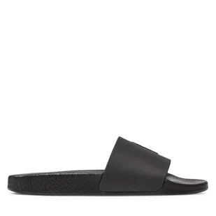 Klapki Polo Ralph Lauren Polo Slide 809852071004 Czarny - Klapki i japonki męskie - miniaturka - grafika 1