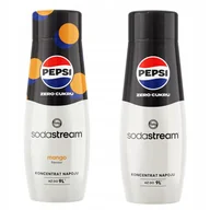 Syropy i koncentraty owocowe - Zestaw 2 koncentratów, syropów. Sodastream Pepsi MAX Mango + Pepsi Max Zero - miniaturka - grafika 1