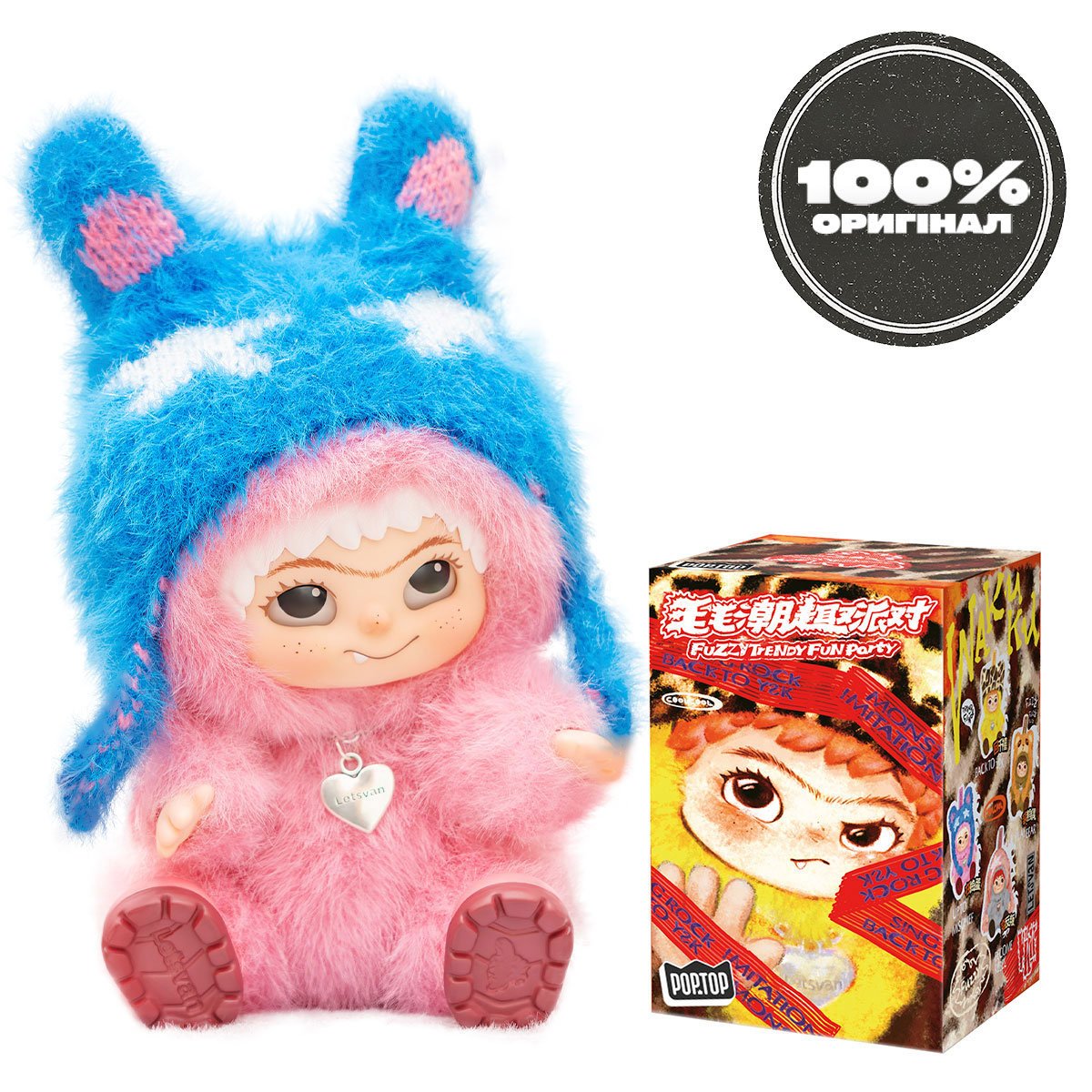 Pluszowa zabawka POP TOP WAKUKU z serii „Fuzzy Trendy” – ZABAWNE IMPREZY