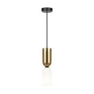 Lampy ścienne - Złoto-biały kinkiet ścienny na E14 MOD177PL-01G z serii MEMORY - miniaturka - grafika 1