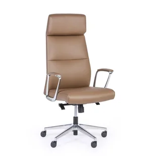 Fotel biurowy, krzesło biurowe Krzesło biurowe MARCUS, brązowy - Fotele i krzesła biurowe - miniaturka - grafika 1