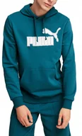 Bluzy męskie - Puma bluza męska sportowa bawełniana z kapturem wkładana przez głowę M - miniaturka - grafika 1