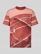 Koszulki męskie - T-shirt z naszywką z logo - miniaturka - grafika 1