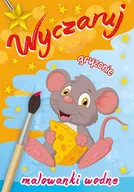 Kolorowanki, wyklejanki - SKRZAT Wyczaruj gryzonie. Malowanki wodne - Opracowanie zbiorowe - miniaturka - grafika 1