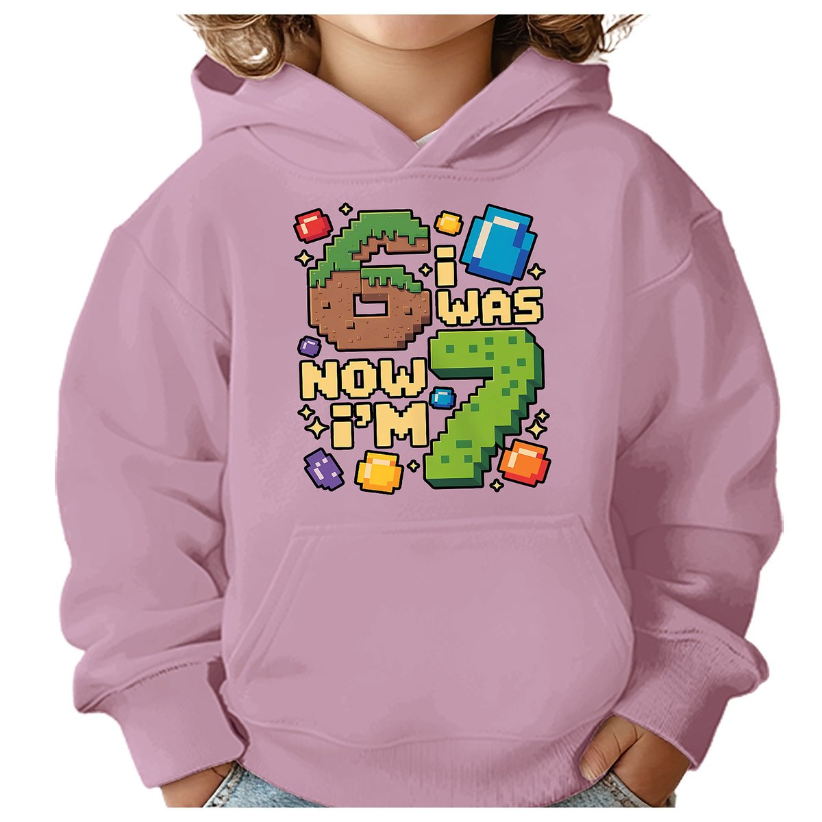 BLUZA DZIECIĘCA Z KAPTUREM 67 SIX SEVEN VIRAL 110-116 DLA DZIECKA PREZENT