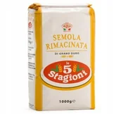 Mąka - Mąka Semola Rimacinata 1kg - 5 Stagioni semolina włoska drobna - miniaturka - grafika 1