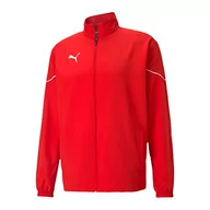 Kurtki męskie - PUMA PUMA Teamrise Sideline męska kurtka treningowa czerwony Puma Red-Puma Black S 657326 - miniaturka - grafika 1