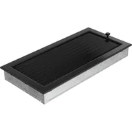 Kratki wentylacyjne - Parkanex Kominkowa Wentylacyjna 22x45 Czarna Żaluzja - miniaturka - grafika 1