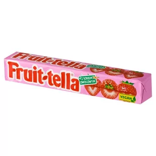 Fruittella Cukierki do żucia o smaku truskawkowym 41 g - Cukierki - miniaturka - grafika 1