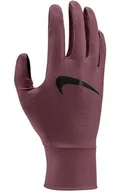 Rękawice do ćwiczeń - Rękawiczki damskie do biegania Nike Dri-Fit N1002219206 M Brązowe (887791762795) - miniaturka - grafika 1