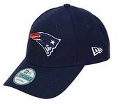 Czapki damskie - New Era Męska czapka 9forty Nfl The League New England Patriots, granatowa, rozmiar uniwersalny - miniaturka - grafika 1
