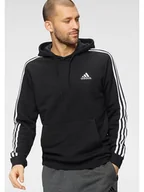 Bluzy sportowe męskie - Adidas Bluza "3S FL" w kolorze czarnym - miniaturka - grafika 1