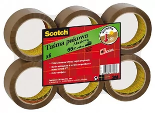 Scotch Taśma 50x66 przeźroczysta 8418-198E1 - Kleje biurowe - miniaturka - grafika 1