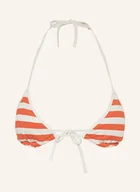 Stroje kąpielowe - Tommy Hilfiger Góra Od Bikini Trójkątnego orange - miniaturka - grafika 1