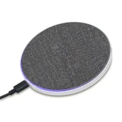 Ładowarki do telefonów - Ładowarka indukcyjna Maine, szary - miniaturka - grafika 1